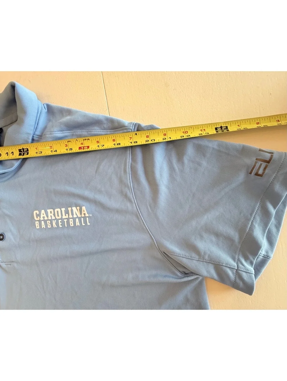 Jordan Carolina Basketball Light Blue Dri-Fit Polo Shirt XXL